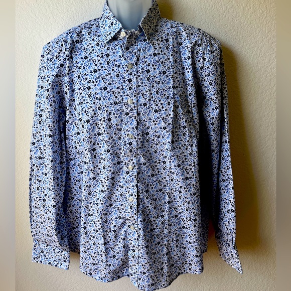 Club Room cotton shirt size L - Picture 2 of 6